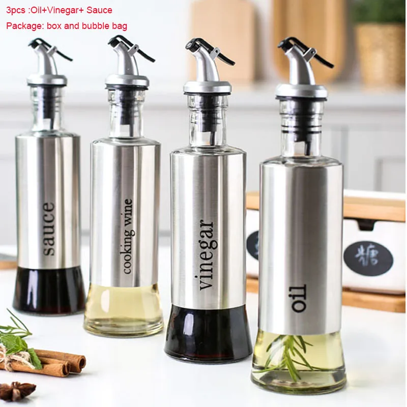 3Pcs 500ml Silver