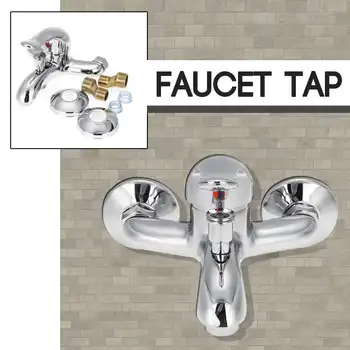 

Becornce Bathroom Tub Shower Faucet Mount Shower Head Bath Faucet Valve Mixer Tap Bath Shower Mixer Hot And Cold Water Mixe