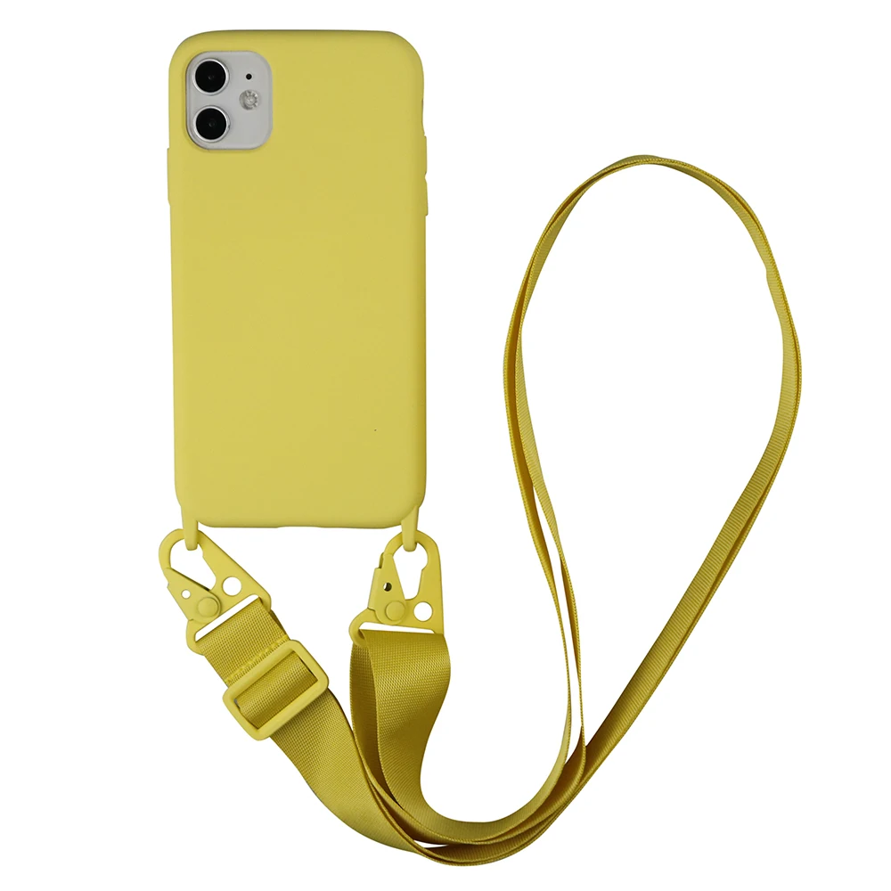 best cases for iphone 13 pro max Necklace Lanyard Mobile Phone Case Hang Carry Cover For iPhone 13 12 11 Pro XS MAX XR X SE 6 7 8Plus Strap Cord Chain Phone Tape 13 pro max case
