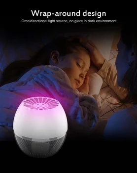 

5W Mosquito Trap LED Mosquito Killer Lamp Indoor Mosquito Zapper Professional Mosquito Killer Portable Bug Zapper Fly Zapper