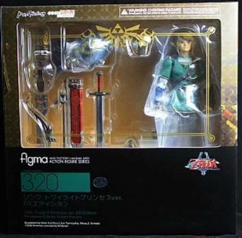 Cheng yuan аниме Zelda Legend Figma 320 Link Dusk принцесса Zelda мобильный Гараж Комплект