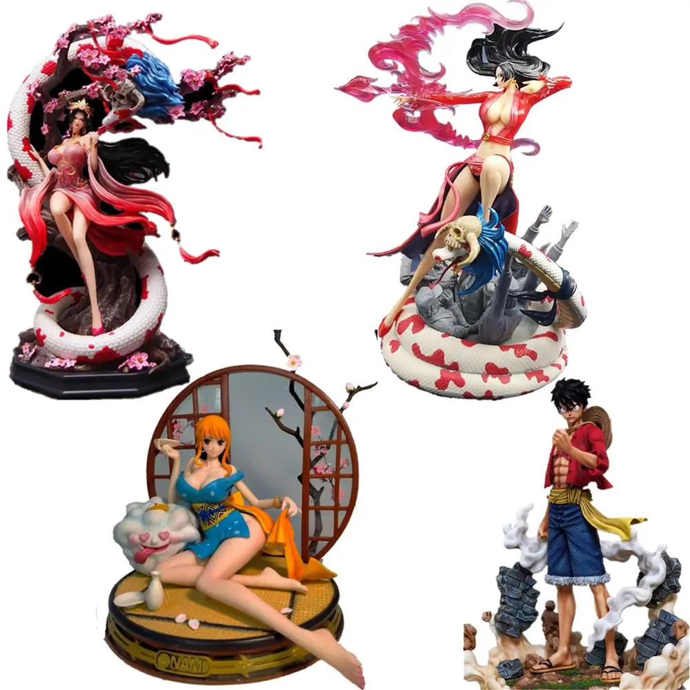 Японское аниме обезьяна Luffy hanboa член Nami GK игровая статуя ПВХ экшн-фигурка игрушка