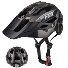 BATFOX велосипедный шлем MTB велосипедный шлем матовый черный ультралегкий цельно-Формованный велосипедный шлем дышащий Casco Ciclismo