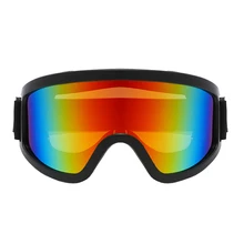 Ветрозащитные противотуманные лыжные очки с защитой от уф400 лучей, снежные виды спорта, Лыжный спорт, сноубординг, очки, Зимняя Маска для катания на коньках и снегоходах