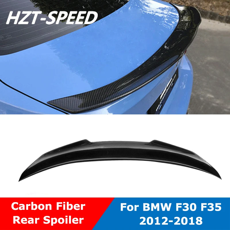 

PS Style Carbon Fiber Rear Trunk Spoiler Wing For BMW 3 Series F30 F35 Car Tuning 2012-2018
