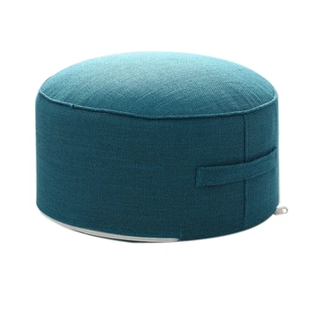 

New Design Round High Strength Sponge Seat Cushion Tatami Cushion Meditation Yoga Round Mat Chair Cushions(Blue)