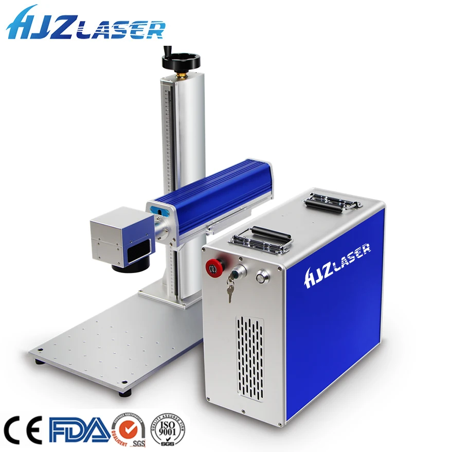 Stainless steel metal pipes metal tubes fiber laser marking equipment laser engraveron metals