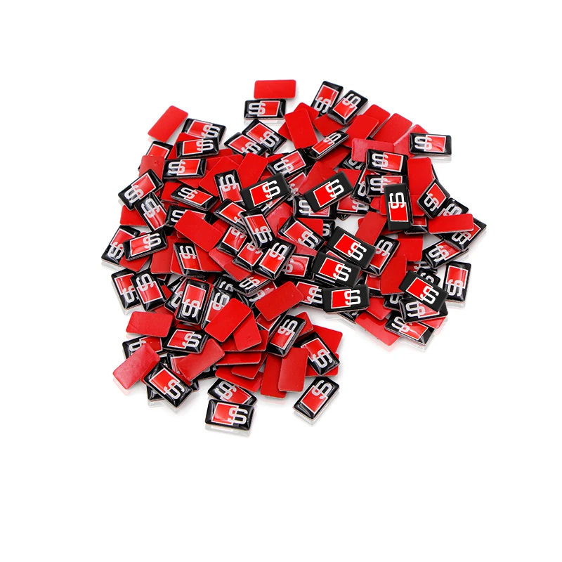 

50pc car Interior sticker Car badge Epoxy sticker for Audi a3 a4 a5 a6 s4 s5 s6 s7 q3 q5 q7 c5 c6 b6 b7 b8 8p 8v Car Accessories