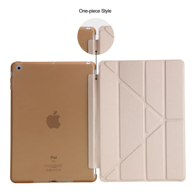 Чехол из ТПУ для iPad Air 4 3 2 1 2019 2020 10 9 умный чехол подставка Чехлы 7 2017 2018 5th 6th 8 +