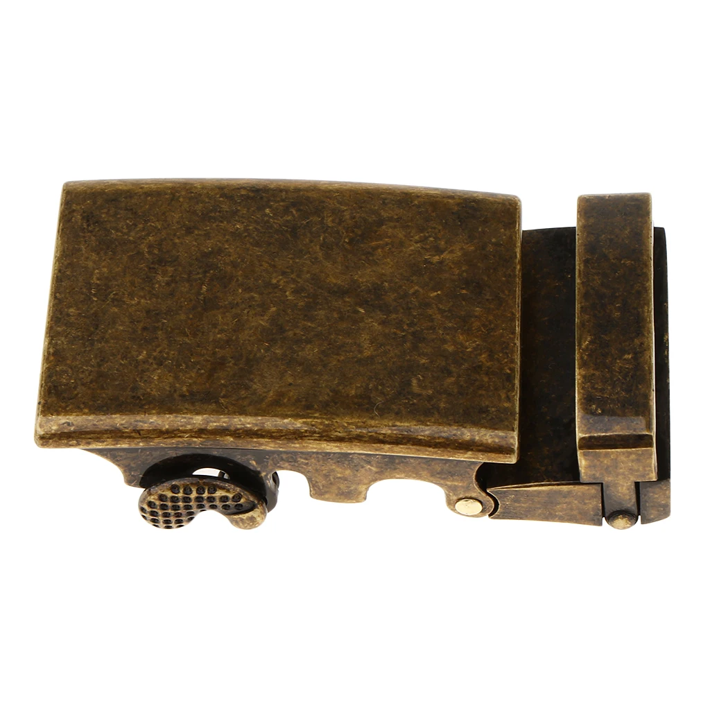 Mens Ratchet Belt Buckle, Automatic Slide Buckle For Belt Strap 34-36mm
