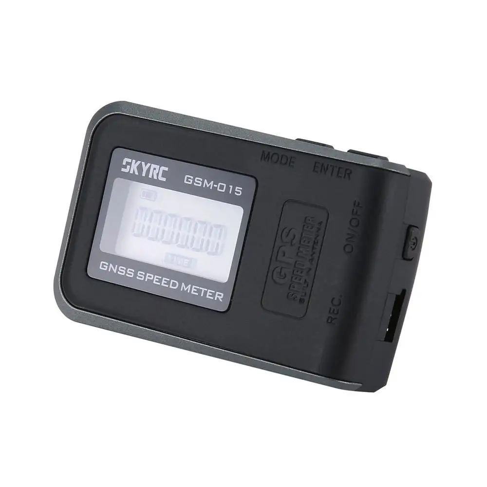 

SKYRC GSM-015 GNSS SPEED METER SK-500024 Measure Top/Average Speed Altitude Concurrent Reception of GPS & GLONASS