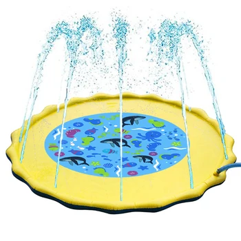 

Children's Inflatable Water Playing Mat Sprinkle Splash Play Mattresses Swimming pool toy accessories Kids Spray Baby Toys