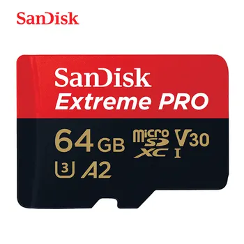 

SanDisk Extreme PRO microsd 256GB UHS-I Memory Card 128GB micro SD Card 64GB TF Card 170MB/s Class10 U3 V30 A2 cartao de memoria