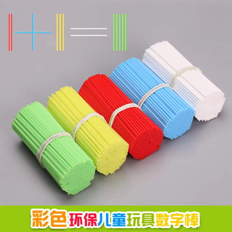 

Customizable Color Pp Compute Stick Abacus Rod Counting Sticks Small Plastic Stick Tube Stick Pole