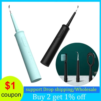 

3 in 1 Electric Oral Ultrasonic Sonic Irrigator Dental Teeth Scaler Tooth Cleaner Tartar Calculus Remover Whitening Care Kit
