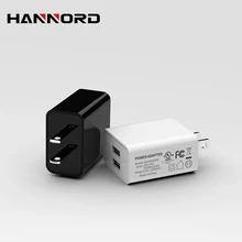 Hannord США зарядное устройство 5V2A двойной usb-порт для зарядки зарядное устройство с адаптером для путешествий смарт-адаптер для зарядки мобильного телефона планшета
