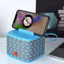Портативный bluetooth-динамик с крепким ремешком, подставка для телефона, громкий звук, беспроводной сабвуфер, уличный музыкальный плеер