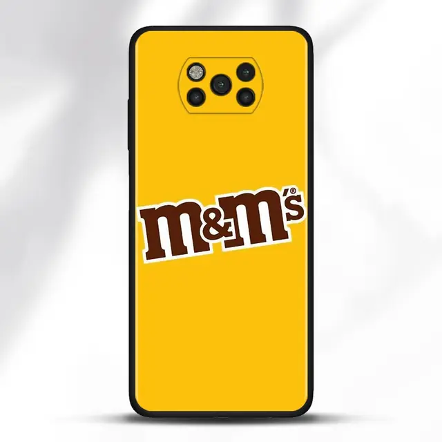 Case For Poco X3 NFC M3 Pro M3 F3 F1 Capa for Mi Note 10 Pro Caso For Xiaomi CC9 Pro A3 A2 M&M's Chocolate Nutella Bottle B09