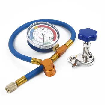 

R134A R12 Hose Car Blue Air Conditioning Refrigerant Kit Plastic Metal