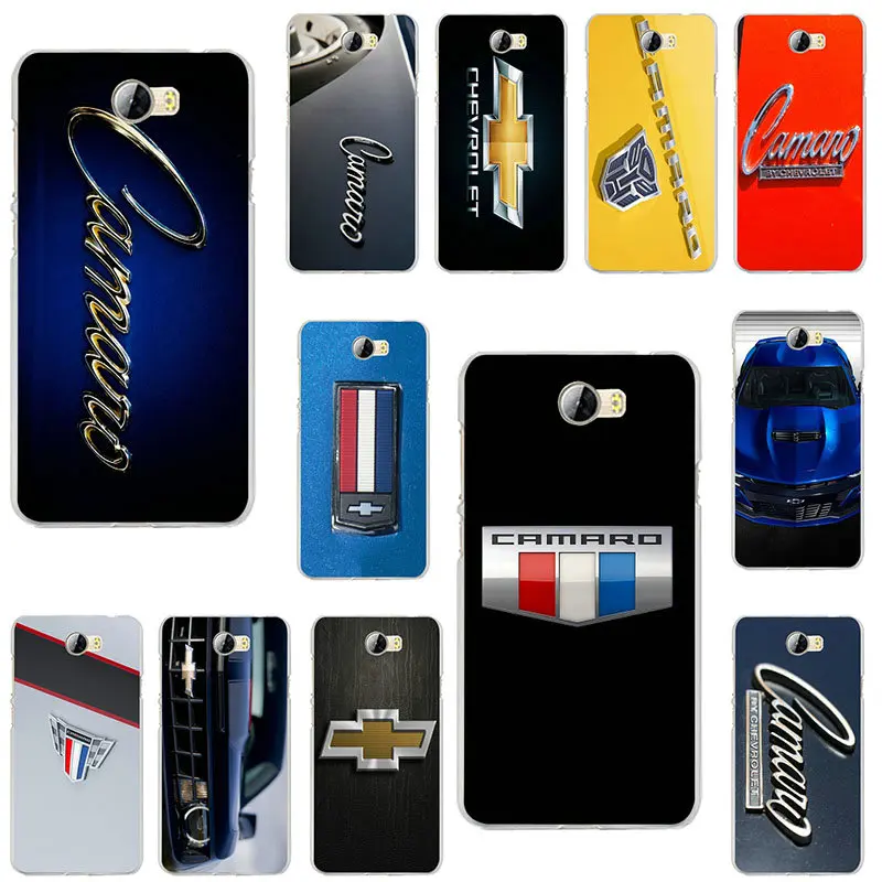 

Chevrolet Camaro Car Logo Soft Phone Cases TPU for Huawei P7 P8 P9 Mini P10 P20 P30 Smart Lite Plus 2017 2019