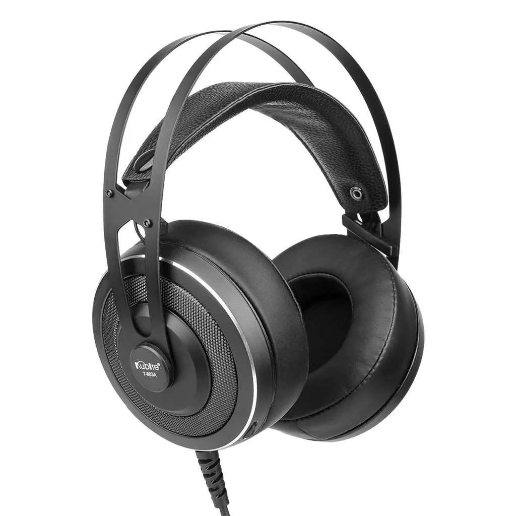 Stereo Music Surround Headphones Wired Gaming Headsets 40mm Loudhailer For Phone With 3 5mm To 6 35mm Adapter Auriculares