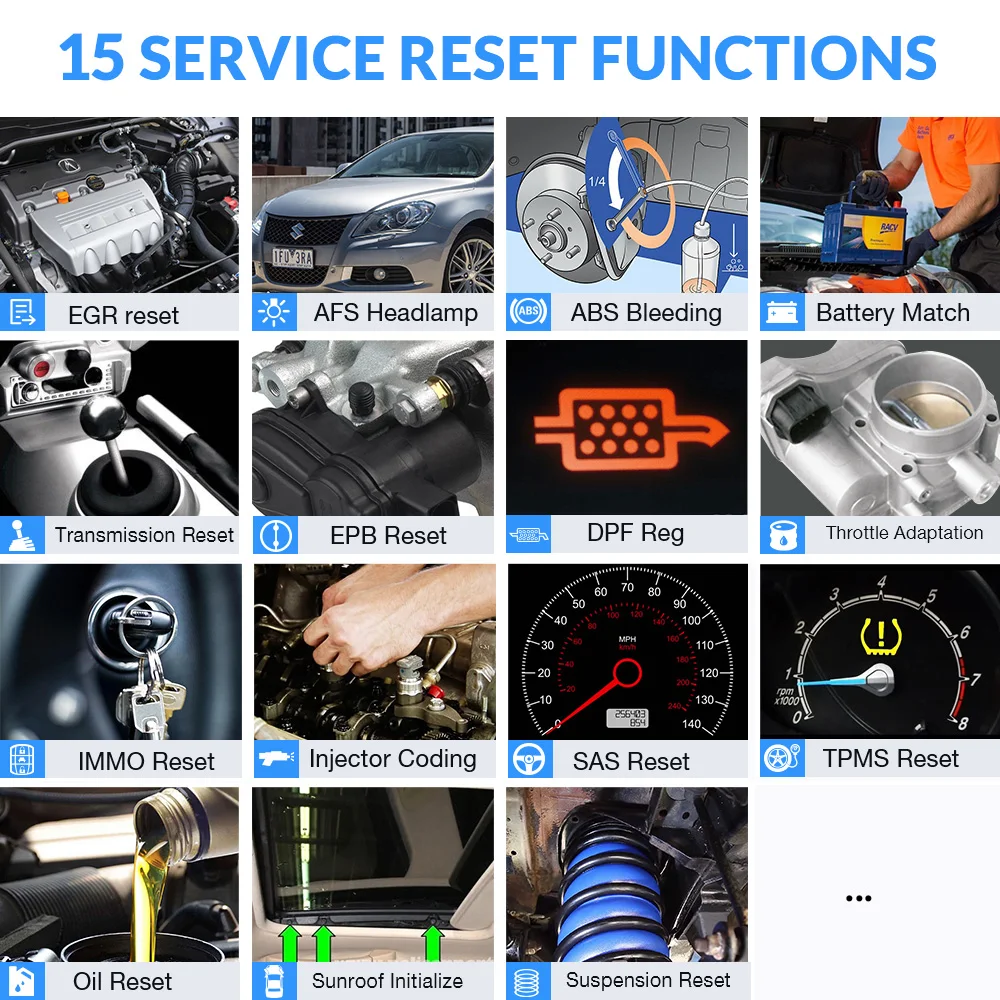 Диагностический сканер ThinkDiag obd2 все системы Bluetooth считыватель кодов Android IOS TPMS