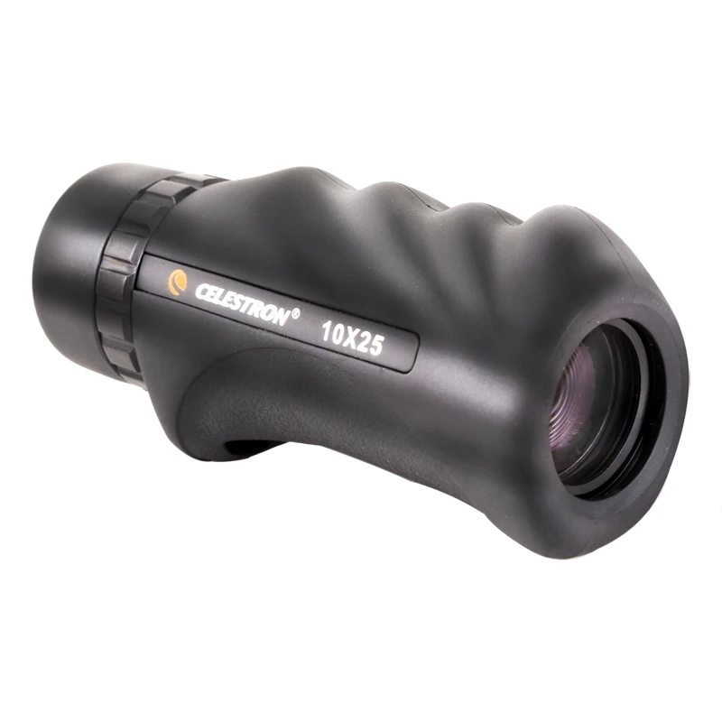 CELESTRON природа 10x25 монокулярный телескоп Водонепроницаемый компактный портативный для кемпинга ручной Bak4 призма Карманный Spyglass