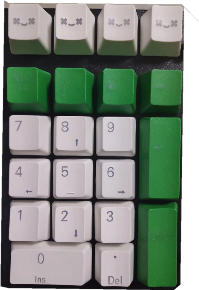 Keycap PBT для механической клавиатуры полупрозрачные колпачки с подсветкой cherry mx 21