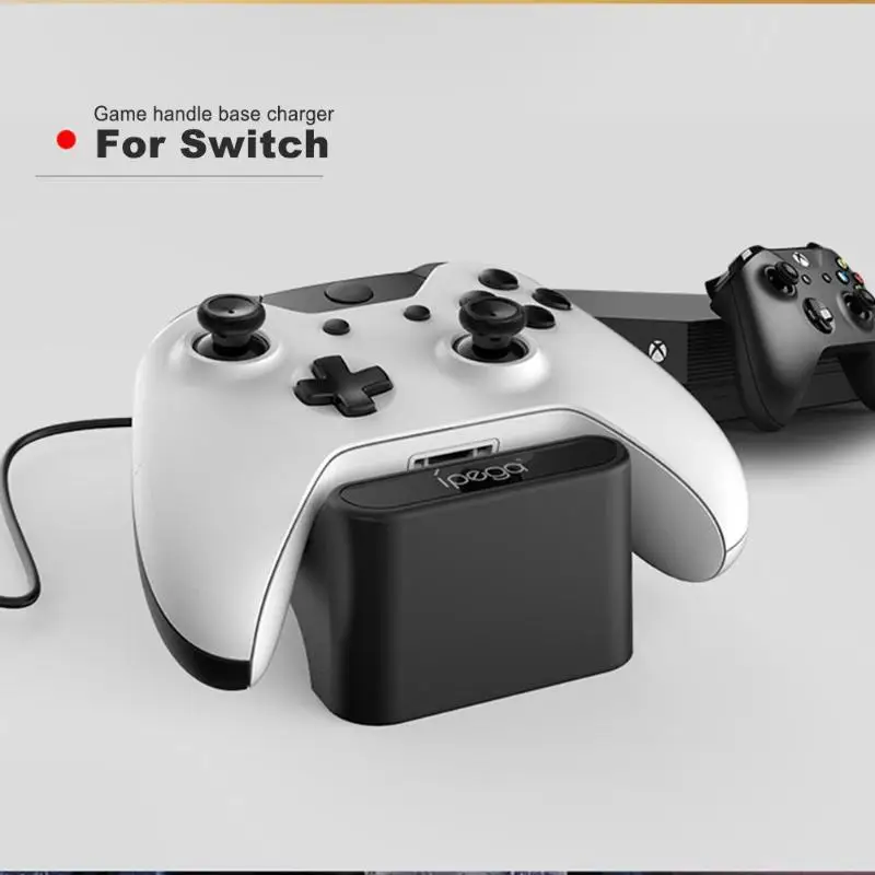  Ipage 3 in 1 USB Controller Charger Dock PG-9181 Charging Stand Station Cradle for NS Pro PS4 Xbox 