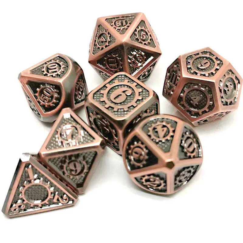 Многосторонние игральные кости для игр шрифт выхода подземей и DragonsInnovative ролевые