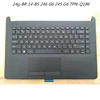 95% New Topcase Palmrest Upper Casing Keyboard Housing Cover For hp 14g-BR 14-BS 246 G6 245 G6 TPN-Q186 ► Photo 1/3