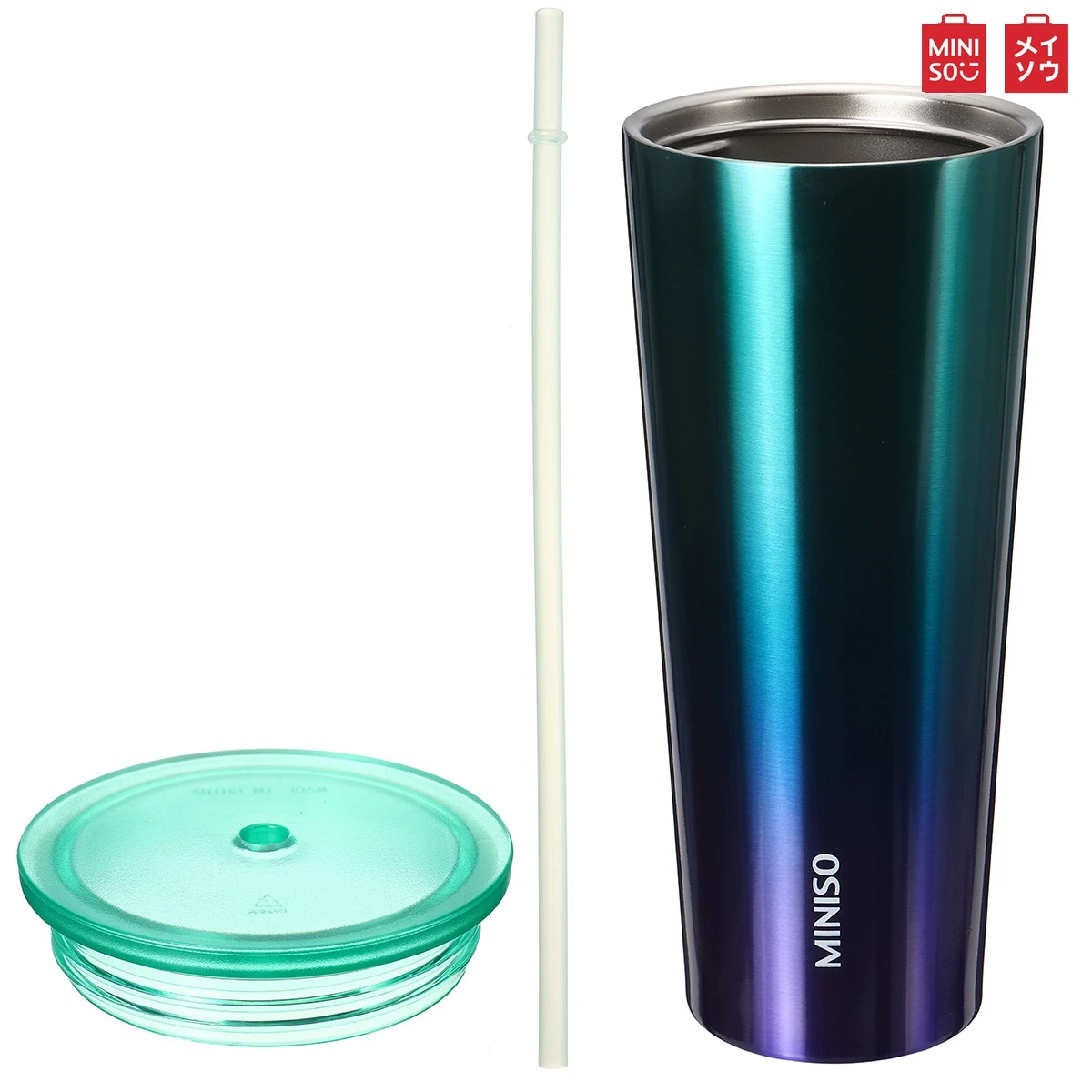 MINISO полированный 750 мл стаканчик для напитков из нержавеющей стали с матовым покрытием, серия стаканчиков для льда, вина, напитков для дома, кухни, бара