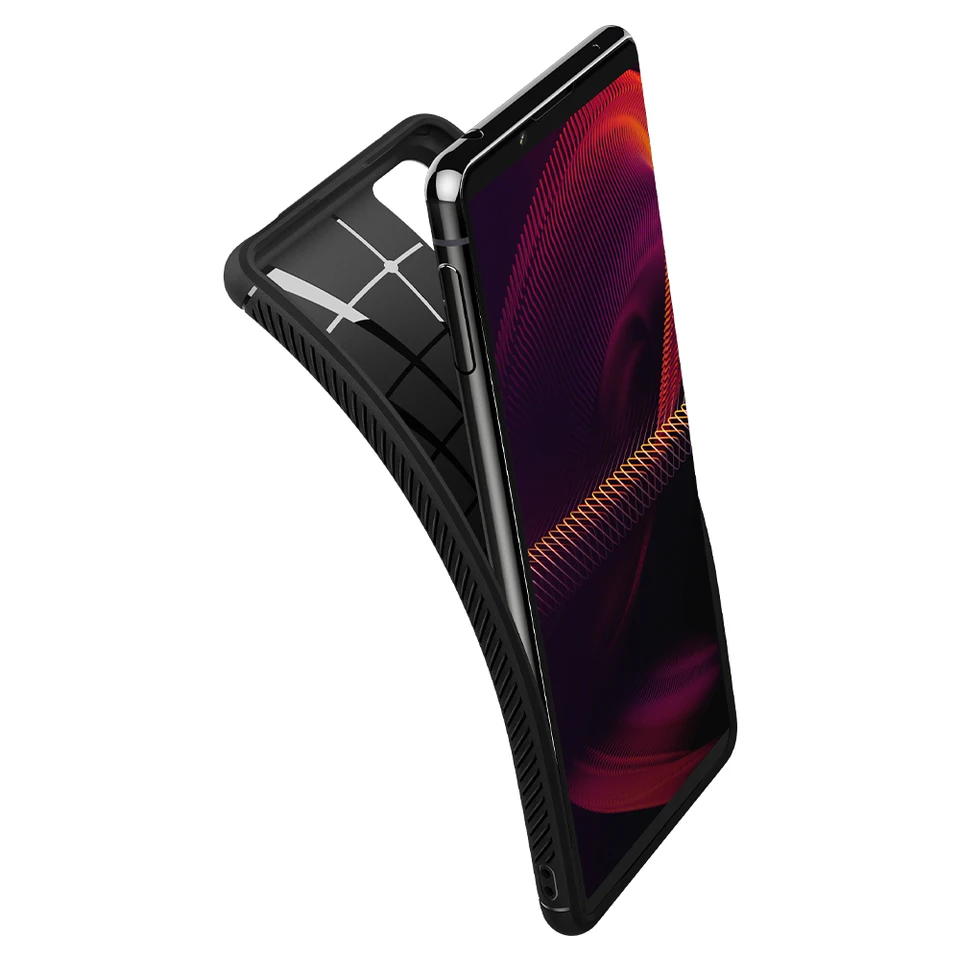 Xperia 5 iii ブラック 本体 + spigenケース Xperia 5 iii ブラック 本体 + spigenケース Spigen、Xperia 5