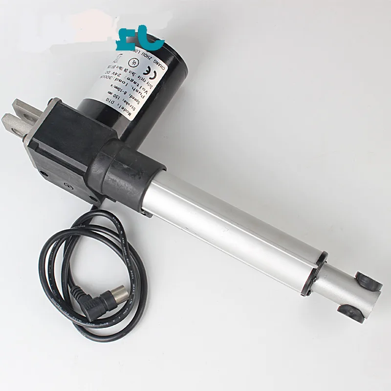 Duty, DC Atuador Ajustável, Tor Opener, 24V, 6000N, 50mm, 100mm