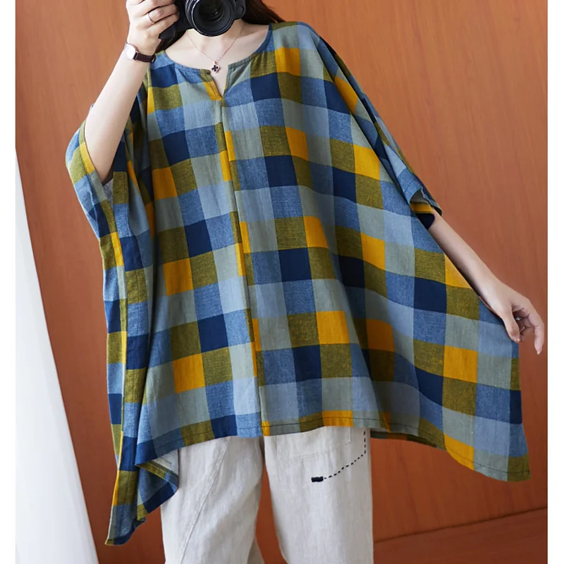 

Cotton Women Shirt Plus Size Irregular Blouse 4xl 5xl 6xl 7xl 9xl Oversized Autumn Bat Long Sleeve Linen Shirts Top Female 2020