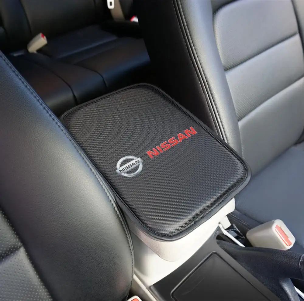 Автомобильный Стайлинг для Nissan Nismo X-trail Qashqai Tiida Teana Juke накладки на подлокотники