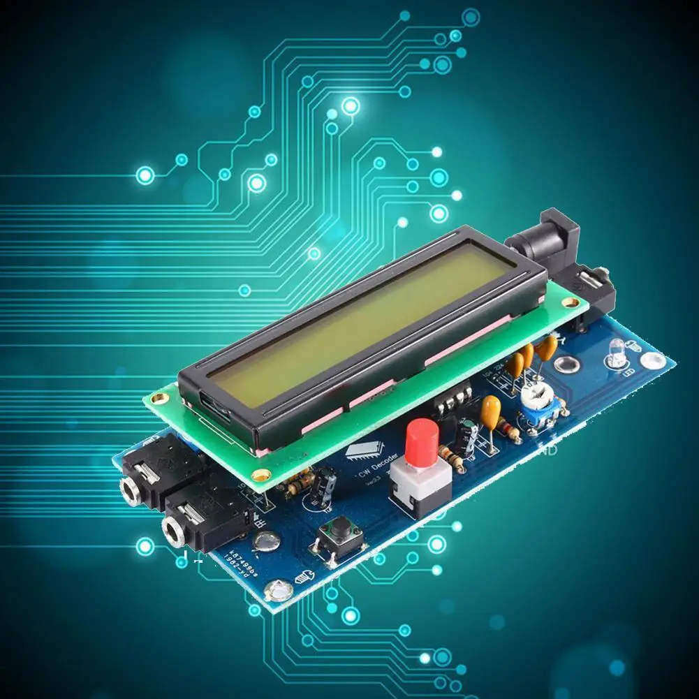 Радиоприемник Ham Essential Cw декодер Morse считыватель кодов Dc7-12V/500Ma переводчик