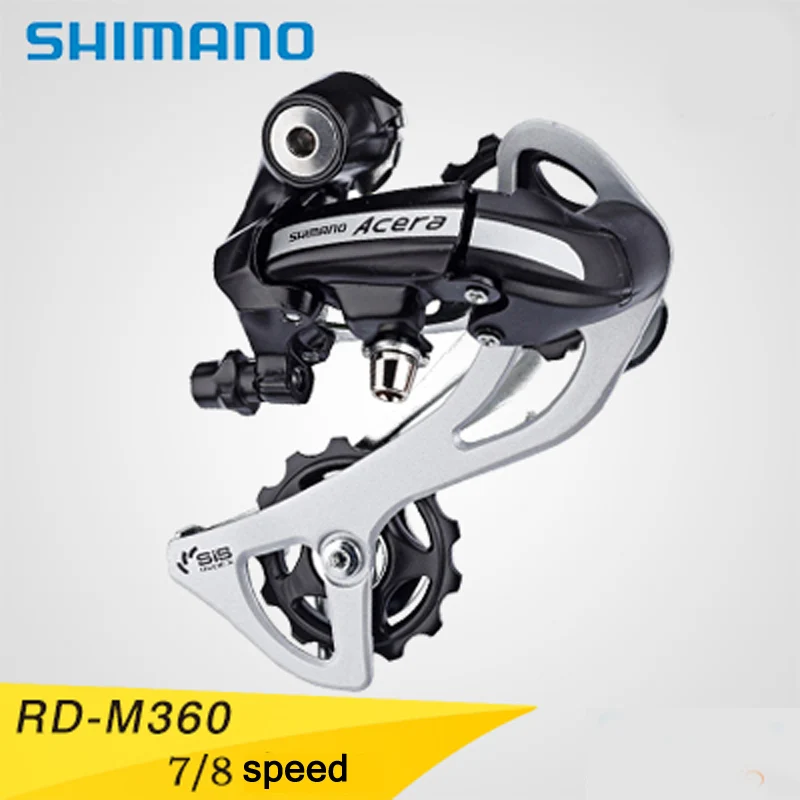SHIMANO alivio RD M360 задний переключатель передач MTB дорожный велосипед передача