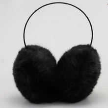 Теплые женские плюшевые пушистые теплые меховые наушники для женщин и девушек, зимние наушники