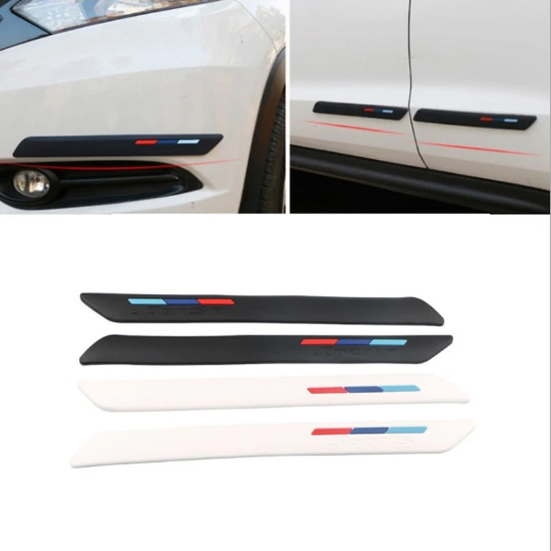 2 anti-collision front / rear corners and edge protectors, bumpers, anti-scratch, car stickers, car styling