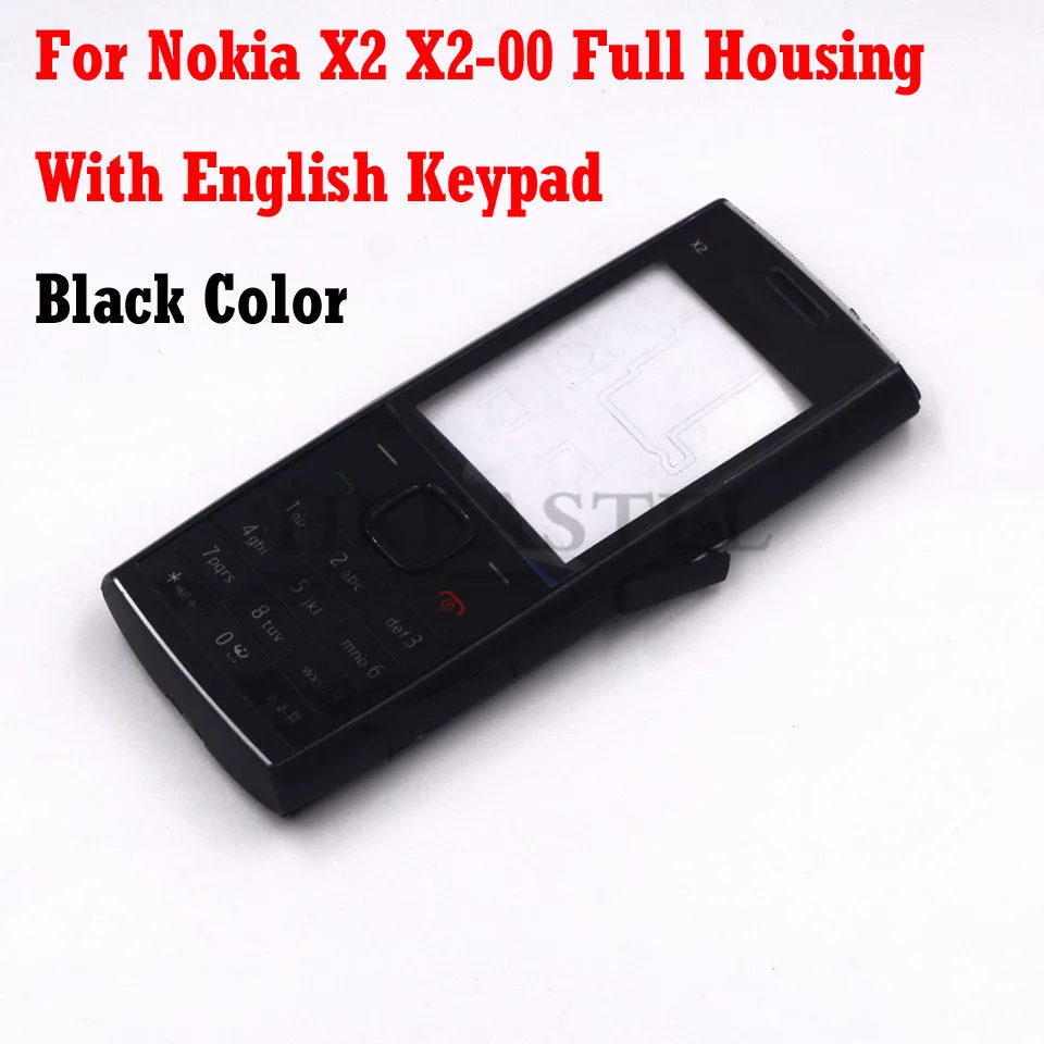 Для Nokia X2 X2-00 полный корпус для мобильного телефона чехол+ английский/русский/арабский клавиатура+ инструменты