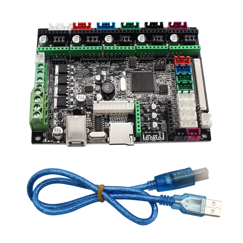 SIMAX3D STM32 MKS Robin Nano Board V1.2 Hardware Open Source Support with 3.5 Inch MKS TFT35 Screen USB Cable 3D Printer Board printer stepper motor 3D Printer Parts & Accessories