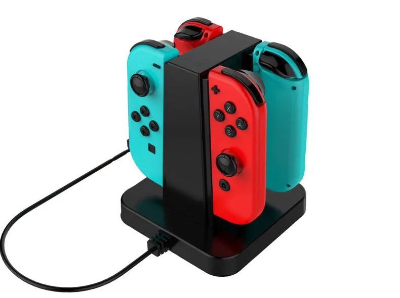 Контроллер Зарядное устройство Док-станция для nintendo Switch 6 в 1 Зарядная подставка станция для nintendo Switch Joy-Con и Pro Контроллеры