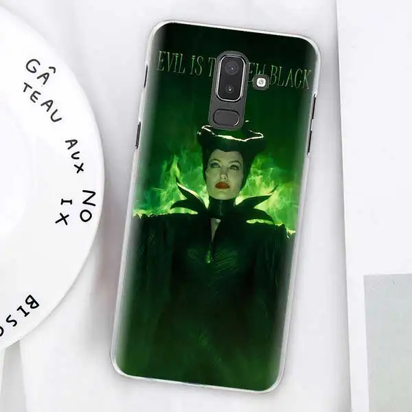 Чехлы Angelina Jolie Maleficent для samsung Galaxy J4 Plus J6 Plus J8 J3 J5 J7 J5 Prime жесткий чехол - Color: 12