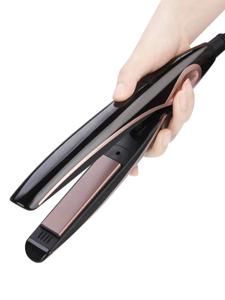 Alisadores de Cabelo Ferro e Curling Ferro com Display 2 em 1 Cerâmica Plana Straighteners Curls Ferros Lcd 9 High Quality Beleza e saúde