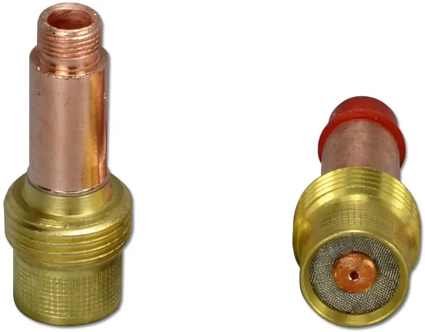 Газовая линза 45V24 1 0 мм корпус цанг для сварки дБ SR WP 17 18 26 TIG Сварочная горелка 2PK |