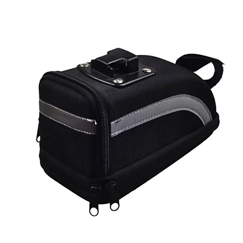Bicycle Nylon Saddle Bag Equipment Backseat Toolkit High Quality Fabrics Durable Rear Riding Pouch Bag Cycling Accessories
