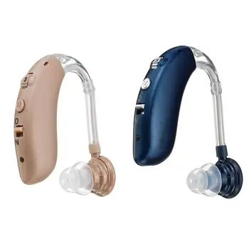

New Rechargeable Hearing Aid for The Elderly Hearing Loss Sound Amplifier Ear Care Tools 2 Color Adjustable Hearing Aids