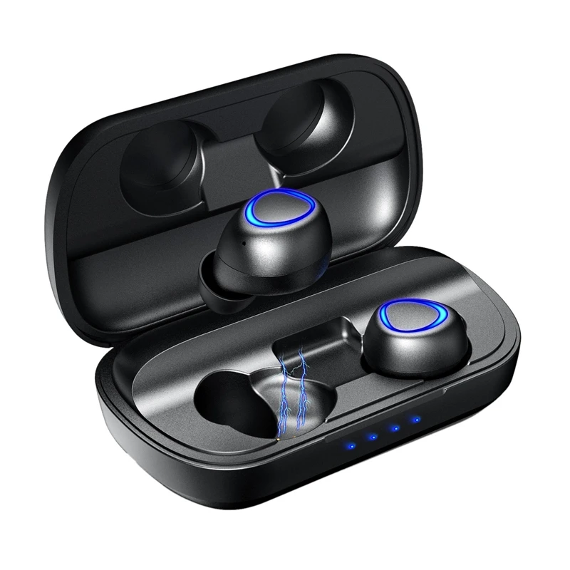 

TWS Wireless Stereo Bluetooth Earphone 5.0 Stereo Sport Earbuds Headset Deep Bass Sports Wireless Binaural