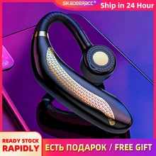 Одиночные автомобильные наушники, беспроводная гарнитура Bluetooth 5,0, портативная гарнитура, микрофон с поворотом на 180 градусов, наушники с шумоподавлением для Xiaomi